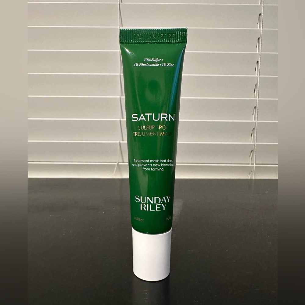 COPY - Sunday Rile Saturn sulfur + niacinamide spot treated mask